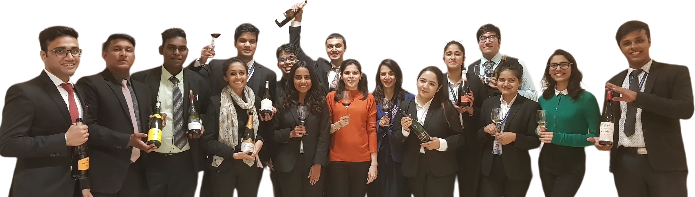 Sovna Puri with WSET students